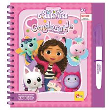 Άλμπουμ Lisciani Gabby’s Dollhouse Gabdorable Waterbook In Display.