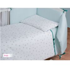 Σετ Κούνιας Baby Matex Pretty 3 μέρη με Πάντα Κούνιας 0285 03