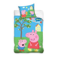 Σετ υπνοδωματίου Carbotex Peppa Pig 2 τεμ 140х200