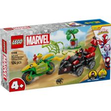 Κατασκευές LEGO Marvel Super Heroes Spin and Electro: Dinosaur Car Chase καταδίωξη Δεινοσαύρου με αυτοκίνητα 11198.