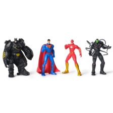 Σετ παιχνιδιού Spin Master DC Comics Brainiac vs Batman, Superman, The Flash.