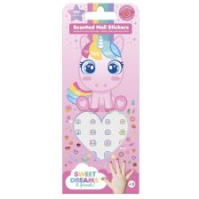 Αυτοκόλλητα νυχιών Kids Licensing Sweet Dreams, αρωματισμένα.