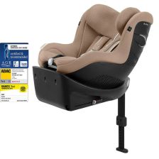 Κάθισμα αυτοκινήτου Cybex Sirona Gi i-Size Plus, με βάση, 61 - 105 εκ