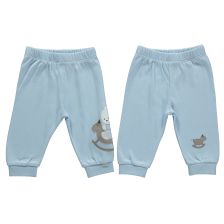 Παντελόνι Bebetto 2 τεμ. μπλε 6-18μ. T2109