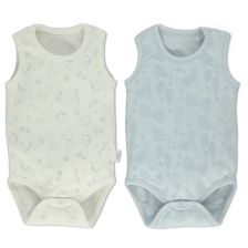 Φορμάκι βρεφικό αμάνικο Bebetto Lost Friends 2τεμ. 0-36μ. T 2608