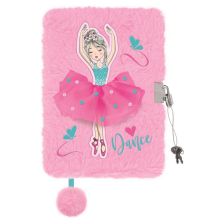 Μυστικό ημερολόγιο με κλειδαριά St. Majewski Balerina, A5, 96 φύλλων.