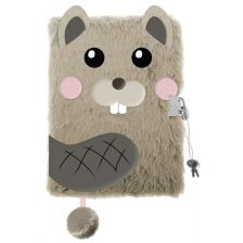 Μυστικό ημερολόγιο με λουκέτο St. Majewski My Little Friend Κάστορας, A5, 96 φύλλων.