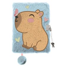 Μυστικό ημερολόγιο με λουκέτο St. Majewski My Little Friend Capybara, A5, 96 φύλλων.