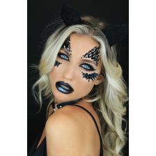 Κοσμήματα προσώπου Rubies Catwoman.