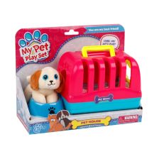 Κλουβί μεταφοράς Raya Toys με σκλάκι και αξεσουάρ BX102