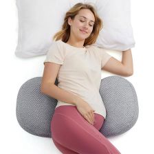 Μαξιλάρι εγκυμοσύνης Momcozy σε σχήμα W.