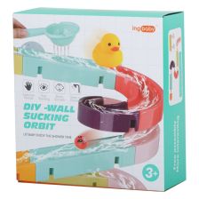 Νεροτσουλήθρα μπάνιου Raya Toys Orbit, αρθρωτή, με αξεσουάρ.