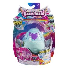 Αυγό έκπληξη Spin Master Hatchimals CollEGGtibles Rainbow-Cation Πακέτο Playdate.