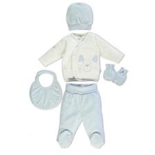 Σετ για νεογέννητο Bebetto Αρκουδάκι 5τεμ. 0-3μ. Z682