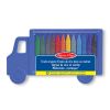 Φορτηγό κηρομπογιές 12 τεμ. Melissa and Doug 14159