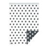 Βρεφική κουβέρτα Lassig Little Chums Stars White, 75 x 100 εκατοστών.