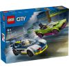 Κατασκευές LEGO City Καταδίωξη με αυτοκίνητο της αστυνομίας, 60415.