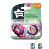 Ορθοδοντικές πιπίλες Tommee Tippee FUN STYLE 6-18 μηνών, 2 τεμαχίων.