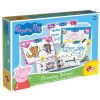 Σετ ζωγραφικής Lisciani Peppa Pig Σχολείο ζωγραφικής.