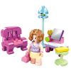 Κατασκευές Sluban GIRLS DREAM Σαλόνι, 56 τεμ. B0800C