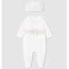 Βρεφική πιτζάμα Mayoral με καπέλο, βελούδινη, 2782.