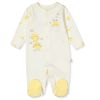 Βρεφική ολόσωμη φόρμα Bebetto Chick chick, Εκρού, 0-6 μηνών, T3799.