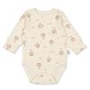 Βρεφικό κορμάκι Bebetto Organic little lamb, Εκρού, 0-3 μηνών, Τ3941.