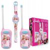 Σετ παιχνιδιού Kids Licensing Barbie, Ψηφιακό ρολόι και walkie talkie.