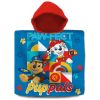Παιδικό πόντσο για παραλία και μπάνιο Kids Licensing Paw Patrol 60x120 εκατοστών.