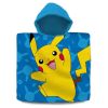 Παιδικό πόντσο για παραλία και μπάνιο Kids Licensing Pokemon 60x120 εκατοστών.