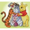 Παιδική διαμαντένια ταπισερί Diamond Dotz Winnie the Pooh and friends.