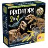 Μικρή ιδιοφυΐα Lisciani Predators Т-Рекс και Velociraptor 2 σε 1.