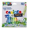 Μαρκαδόροι υφασμάτων CARIOCA Fabric, 12 χρωμάτων.