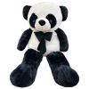 Μεγάλο λούτρινο Αρκουδάκι Raya Toys Panda με κορδέλα, 160 εκατοστών.