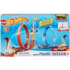 Πίστα Mattel Hot Wheels Loop & Launch, με ένα αυτοκίνητο.