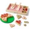 Ξύλινο σετ παιχνιδιού Melissa and Doug Pizza Party.