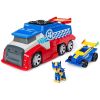 Σετ παιχνιδιού Spin Master Paw Patrol Κινητό Pit Stop με αυτοκινητάκι και φιγούρα του Chase, με ήχους