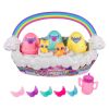 Σετ παιχνιδιού Egg Spin Master Hatchimals Alive Neon Rainbow Spring Basket.