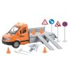 Φορτηγό Raya Toys City Maintenance Με κώνους φώτα και ήχους