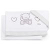 Σετ Κούνιας Italbaby JOLIE 3 τεμ. White/Dove Grey