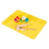 Σετ παιχνιδιού Roba Play-Doh με χαλάκι δημιουργικότητας 3D, ξύλινα εργαλεία και πηλό μοντελισμού, 98157PD1-1.