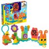 Κατασκευές Fisher Price Mega Bloks Κάμπια, 30 τεμαχίων.