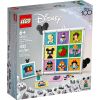 Κατασκευές LEGO Disney 100 χρόνια κινουμένων σχεδίων θρύλων από την Disney, 43221.