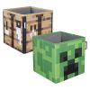 Κουτιά αποθήκευσης 2 τεμαχίων Phoenix Group Minecraft Creeper και Crafting table.
