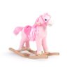 Κουνιστό αλογάκι με ήχο Moni Toys Rose.