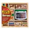 Σφραγίδες ξύλινες Melissa and Doug Αλογάκια 12410