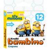 Κηρομπογιές για ζωγραφική Majewski Minions 12 χρωμάτων.