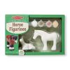 Χρωμάτισε τις φιγούρες Melissa and Doug Αλογάκια 18867
