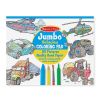 Βιβλίο για χρωματισμό Melissa and Doug Οχήματα 14205