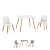 Παιδικό τραπεζάκι με καρέκλες Roba White/Grey